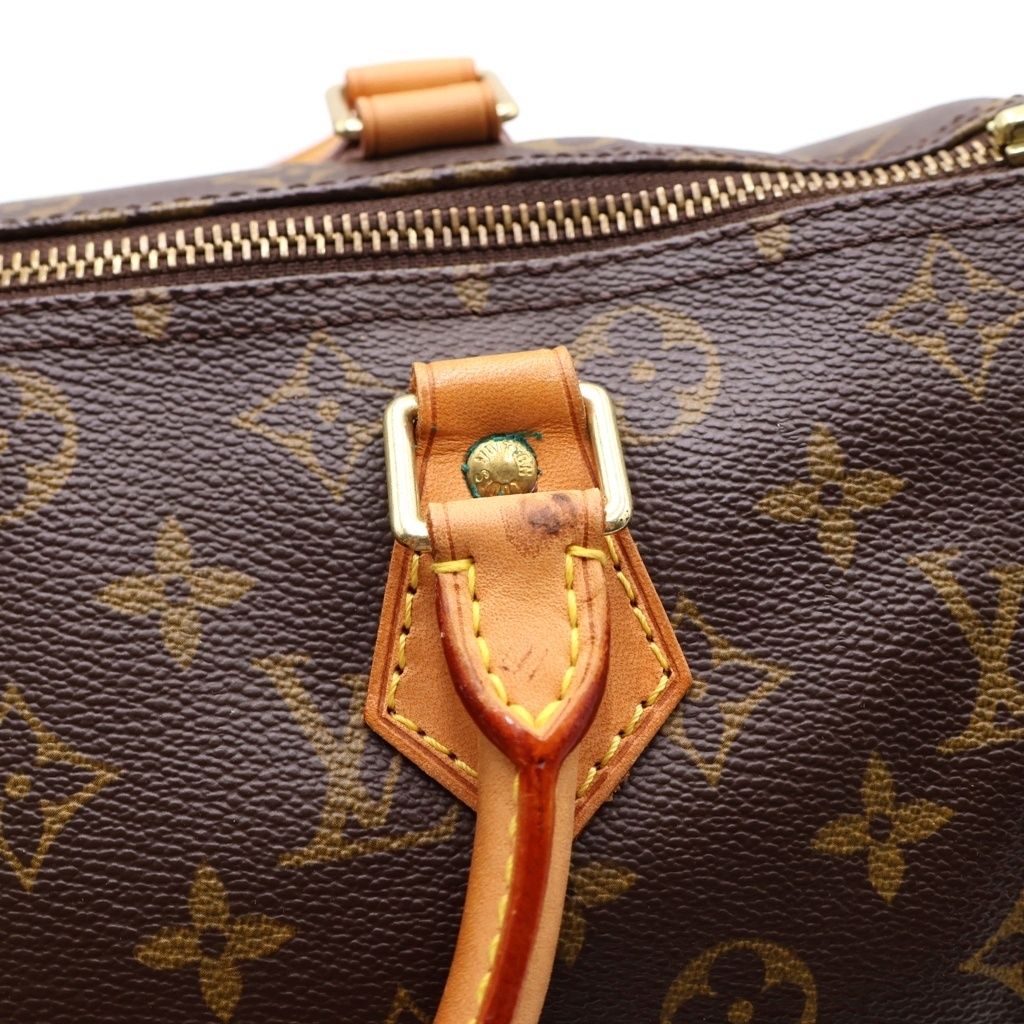 LOUIS VUITTON (ルイヴィトン) モノグラム スピーディ30 PVC レザー