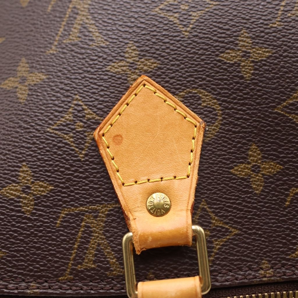 LOUIS VUITTON (ルイヴィトン) モノグラム アルマ PVC レザー ハンドバッグ ブラウン M51130