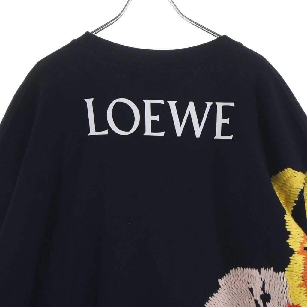 LOEWE (ロエベ) 22SS Pansies Embroidery Sweatshir 刺繍オーバー