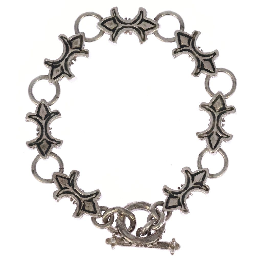 ROYAL ORDER (ロイヤルオーダー) Lily Design Bracelet ユリモチーフ