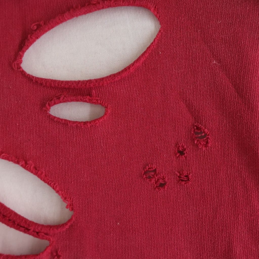 BALENCIAGA (バレンシアガ) 20SS DESTROYED HOODI 659403 デストロイ