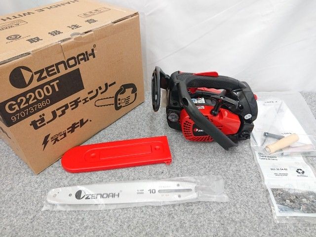 【未使用品】 ゼノア チェンソー G2200T スゴキレ G2200T-10SP_H00　970737860