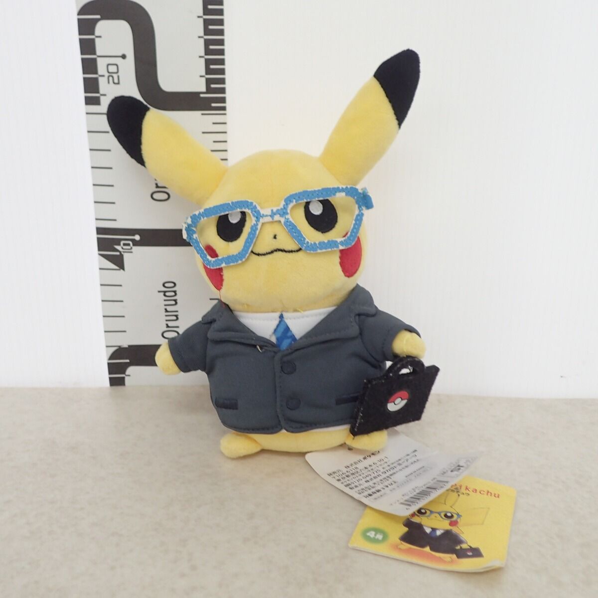 ポケモンセンター ぬいぐるみ マンスリーピカチュウ 2015年 4月 紙タグ