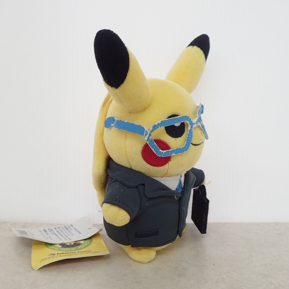 ポケモンセンター ぬいぐるみ マンスリーピカチュウ 2015年 4月 紙タグ