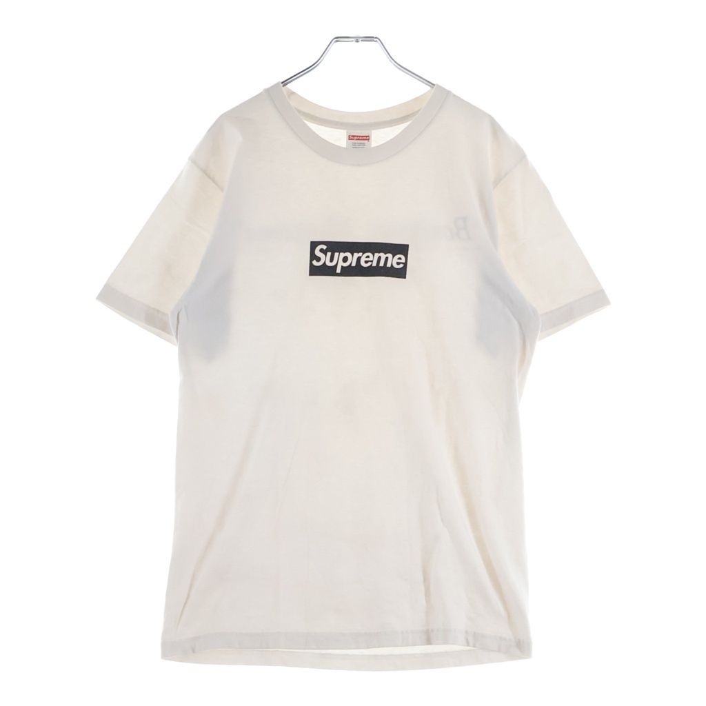 SUPREME (シュプリーム) 16SS PARIS BOX LOGO TEE パリOPEN記念 ボックスロゴ 半袖Tシャツ カットソー ホワイト