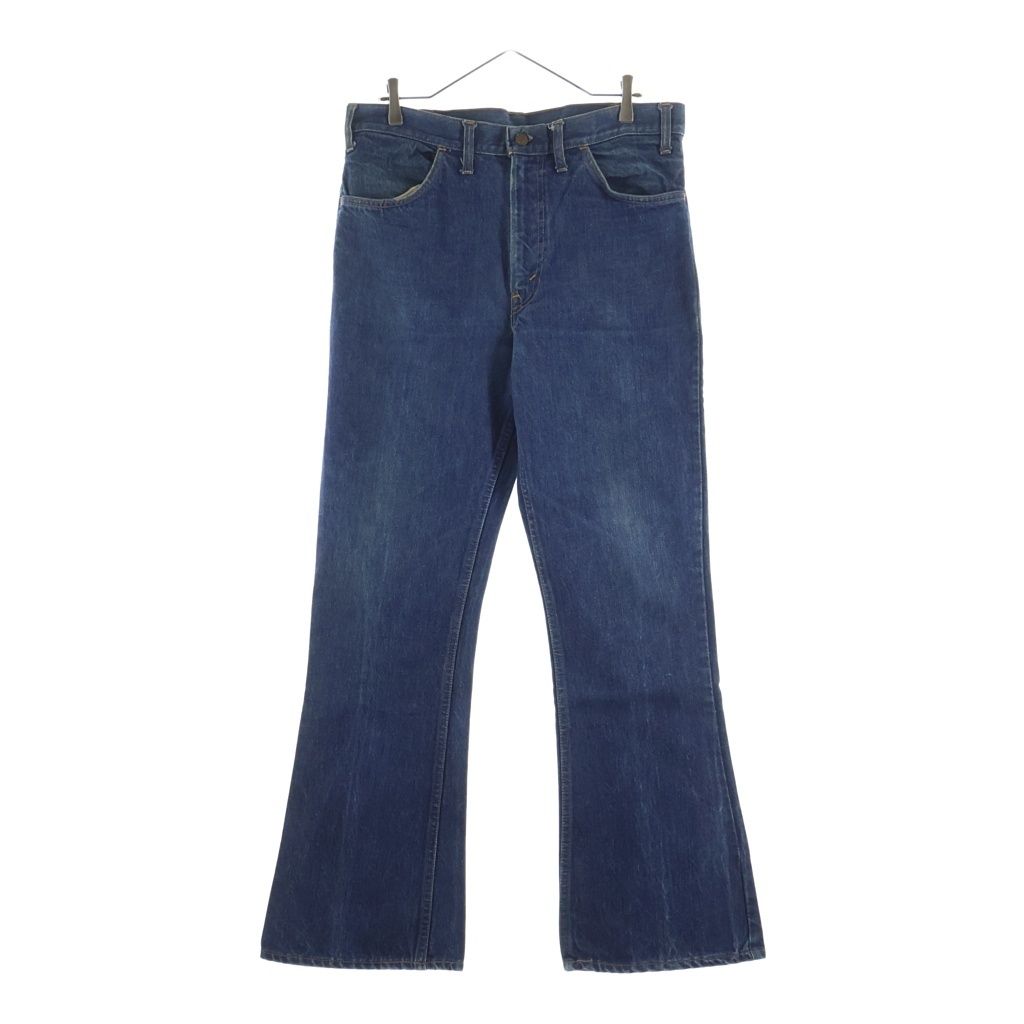 Levi's (リーバイス) 70S 646 BIG E FLARE DENIM PANTS ボタン裏刻印34