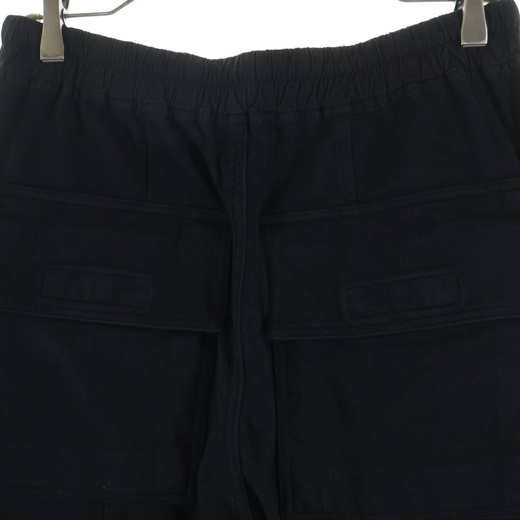DRKSHDW ダークシャドウ 21AW Creatch Cargo Cropped Drawstring Pants クロップド ドローストリング カーゴパンツ ブラック DU02A3371-RIG DRKSHDW (ダークシャドウ) 21AW Creatch Cargo Cropped Drawstring