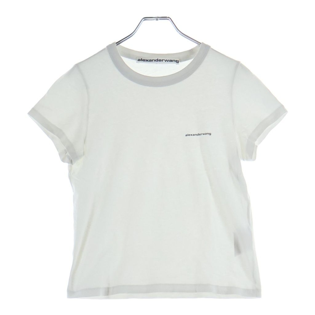 ALEXANDER WANG (アレキサンダーワン) Cropped T-Shirt クロップド半袖