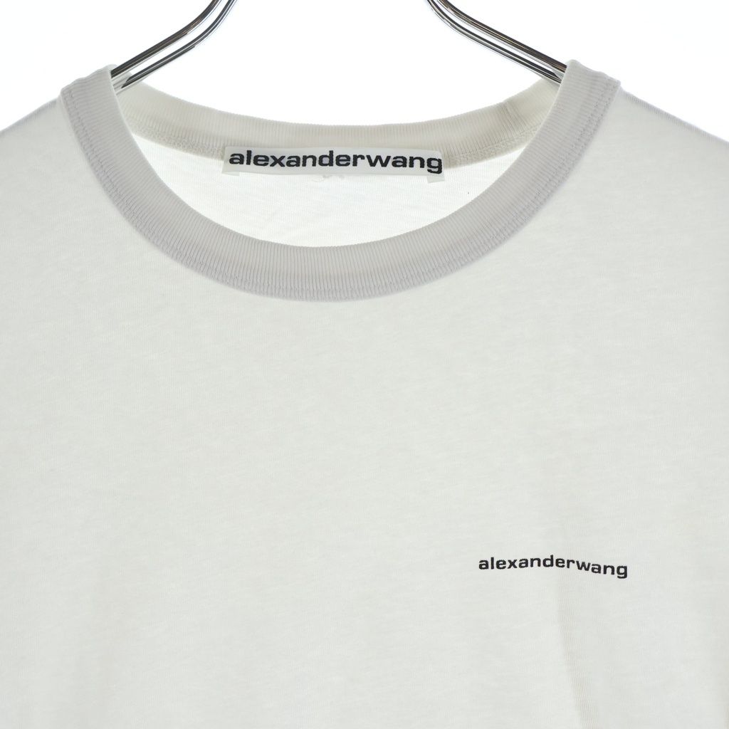 ALEXANDER WANG (アレキサンダーワン) Cropped T-Shirt クロップド半袖