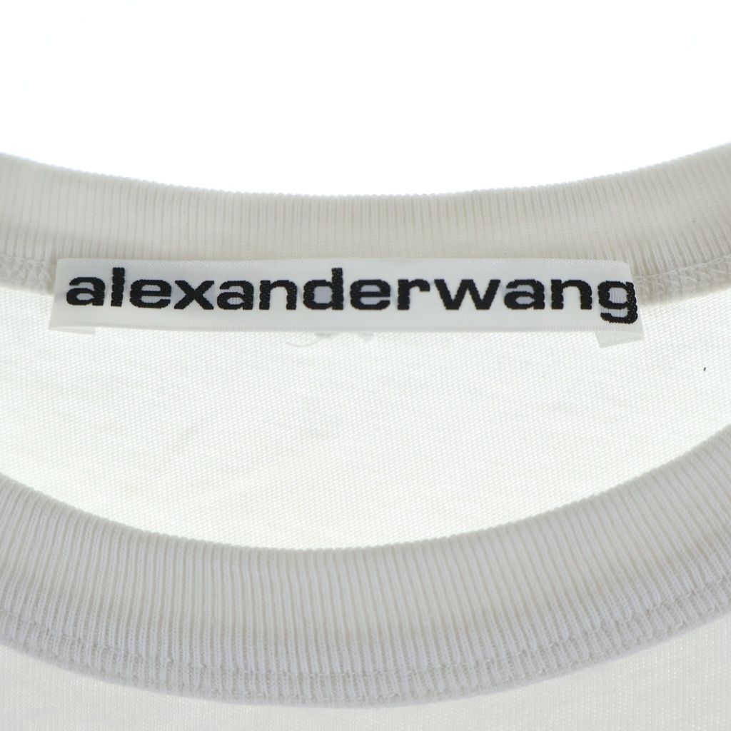 ALEXANDER WANG (アレキサンダーワン) Cropped T-Shirt クロップド半袖