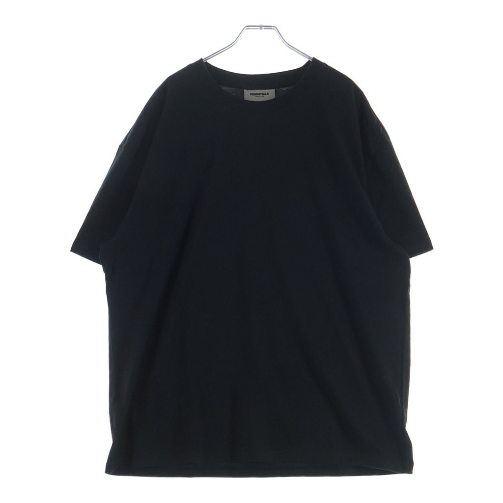 FEAR OF GOD ESSENTIALS (フィアオブゴッド エッセンシャルズ) S/S T-SHIRT バックラバーロゴ 半袖Tシャツ ブラック