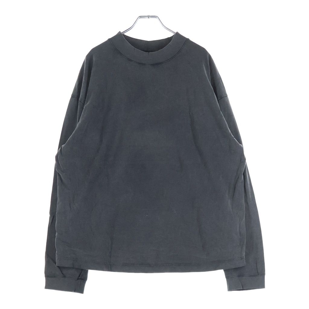 Acne Studios (アクネ ストゥディオズ) Relax Rubber L/S T-Shirt リラックスラバーロゴ 長袖Tシャツ ロンT グレー FN-UX-TSHI000020 CL0220-