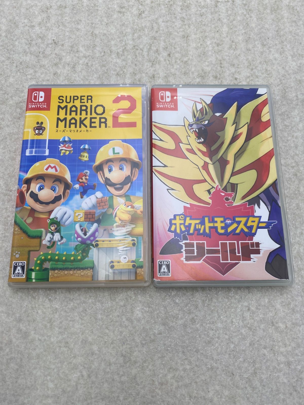 スーパーマリオとポケモン シールド まとめ売り！ ポケットモンスター シールド 0013015417 スーパーマリオメーカー2