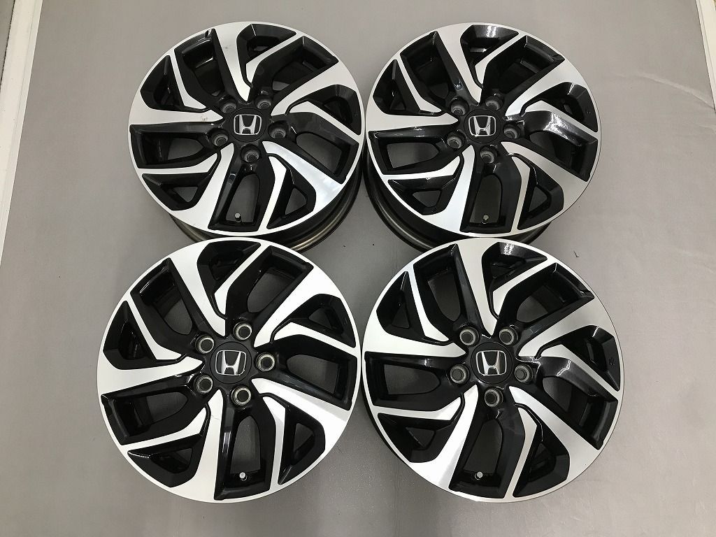 ◎小傷 良品 HONDA RP系 ステップワゴン スパーダ 純正 16inc 6J +50 114.3/5H 即納 4本 検)フリード ヴェゼル オデッセイ CR-V ストリーム