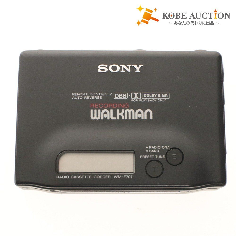 オーディオ機器 SONY カセットステレオプレーヤー WALKMAN WM-F707