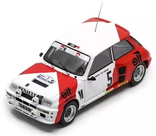 【中古】ミニカー 1/43 Renault 5 Turbo Rallye de Var 1982 A. Prost - J-M. Andrie #5 [SF197]