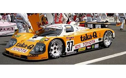【中古】ミニカー 1/43 Taka-Q Toyota 90C-V 1990 Le Mans BRIDGESTONE #37(イエロー×ホワイト) [1072]