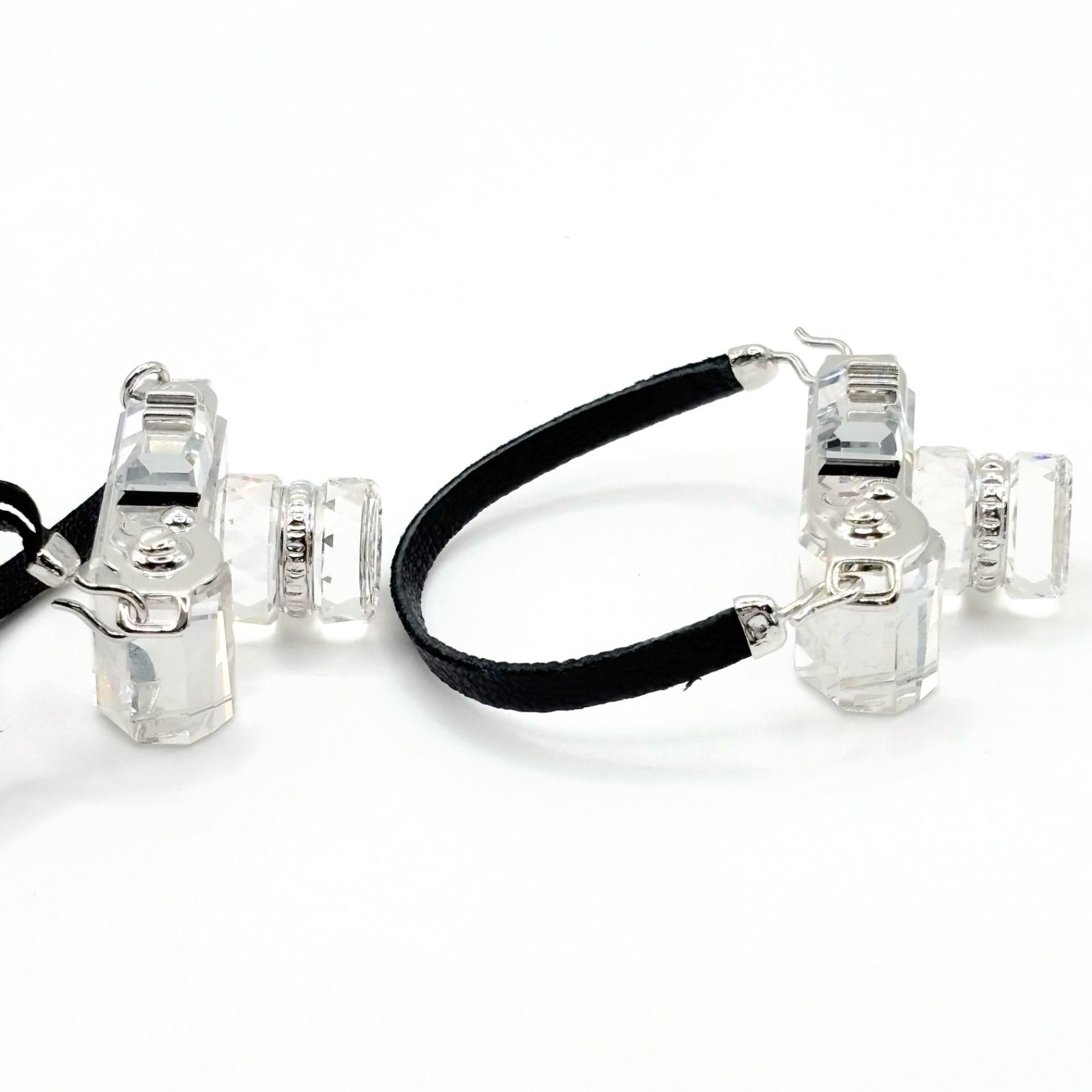 希少 レア SWAROVSKI スワロフスキー カメラ フィギュリン ロジウム