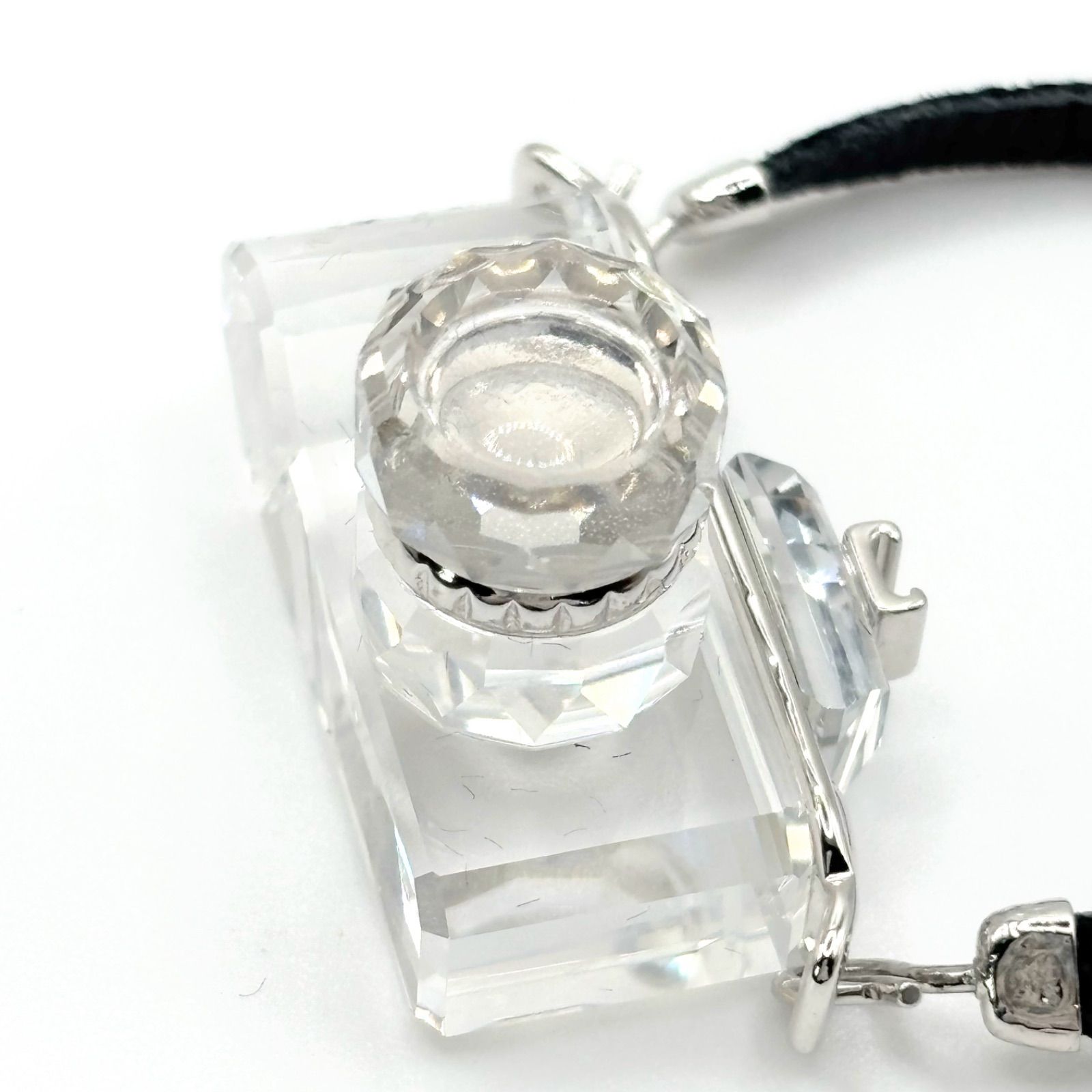 希少 レア SWAROVSKI スワロフスキー カメラ フィギュリン ロジウム
