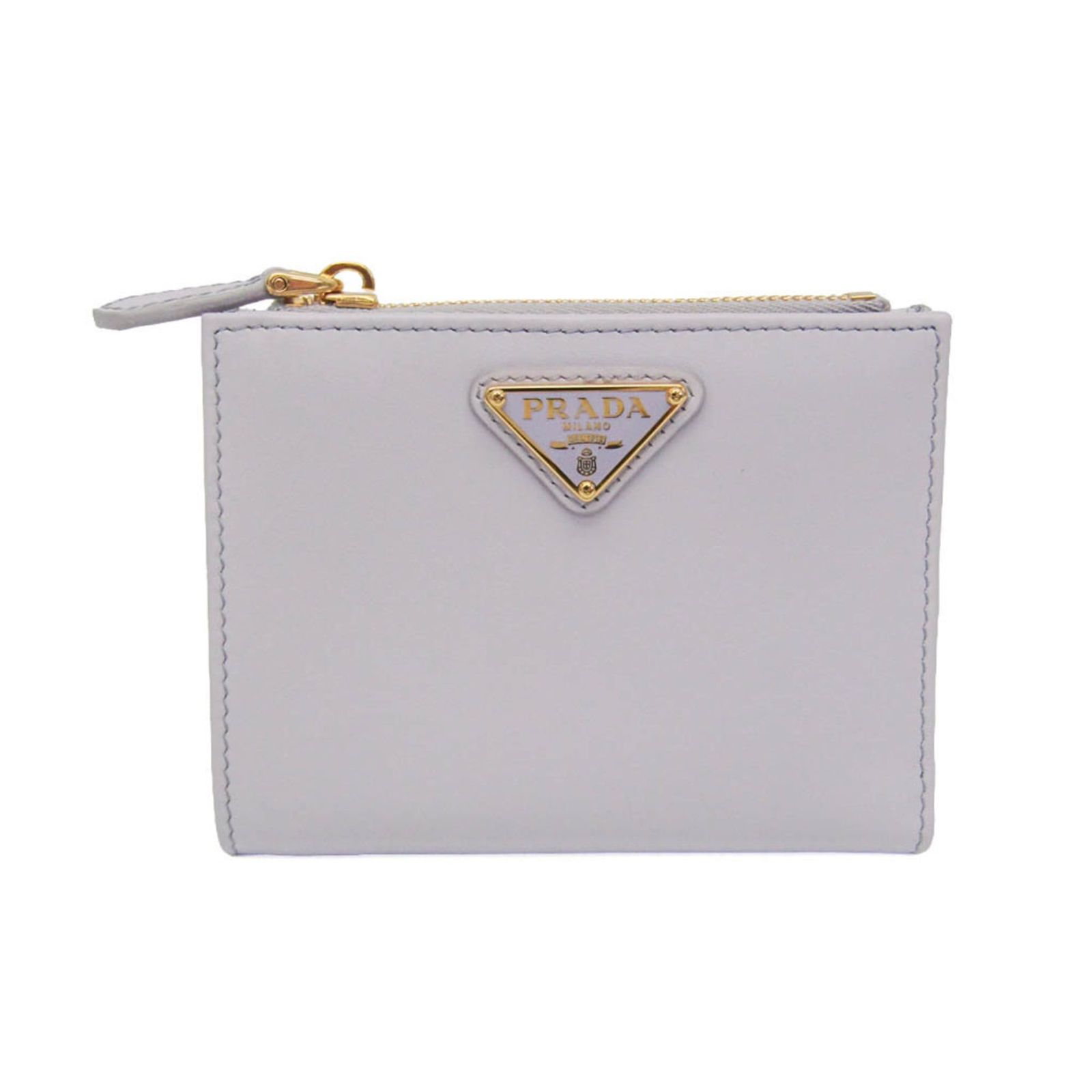 プラダ(Prada) 1ML050 レディース レザー 財布（二つ折り） ライトパープル