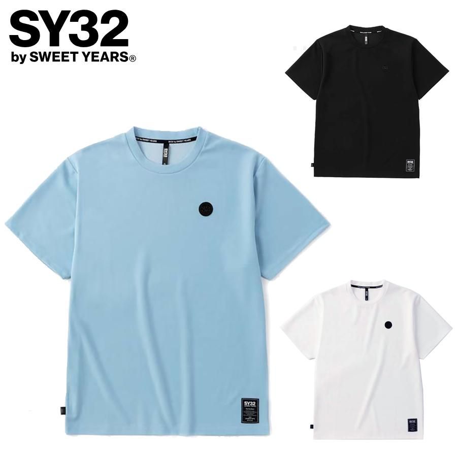 2026 SY32 メンズ NASHIJI素材 32WAPPEN TEE クルーネックTシャツ 32-26A1-06 日本正規品