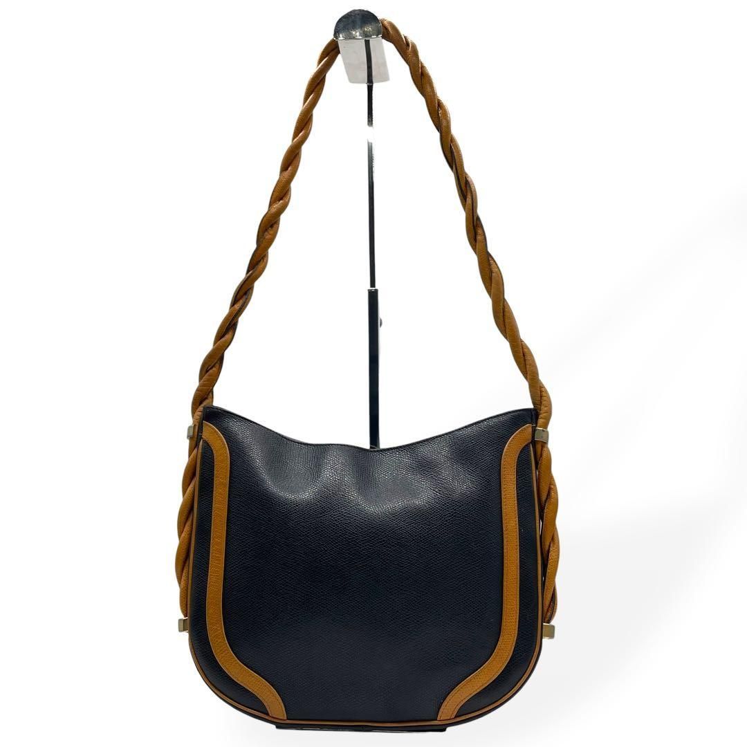 美品 MORABITO イタリア製 レザー ショルダーバッグ A4 モラビト 美品 MORABITO モラビト ショルダーバッグ レザー ブラック ブラウン