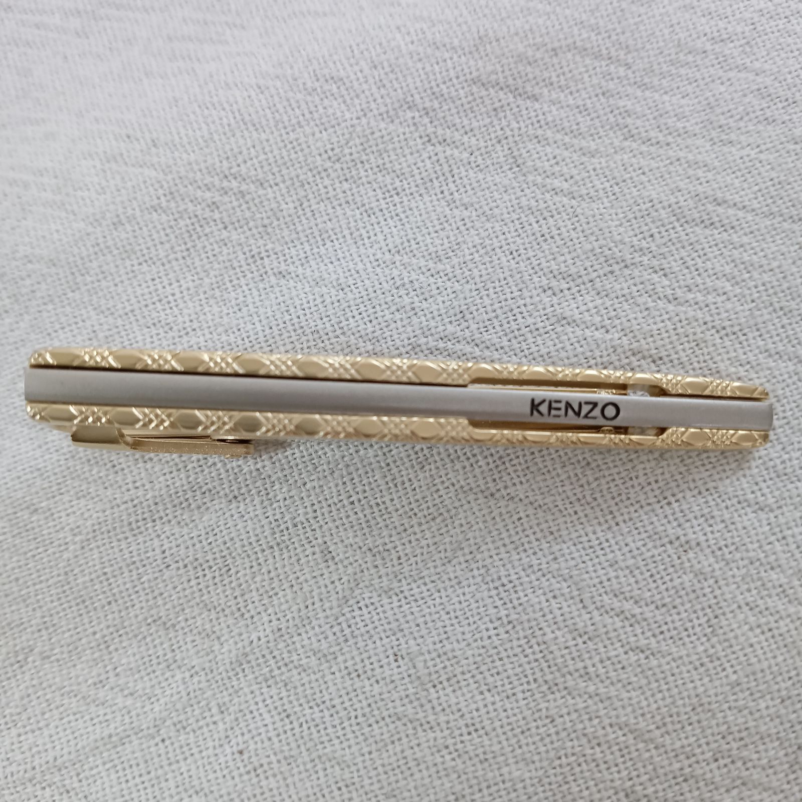 ケンゾー KENZO タイピン ゴールド タイクリップ ネクタイピン 小物