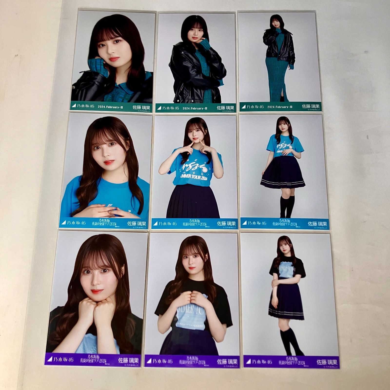 乃木坂46 佐藤璃果 生写真 コンプ 6セット NL7185P f115 - メルカリ