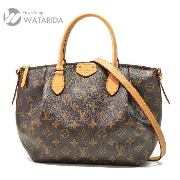 ルイヴィトン Louis Vuitton ハンドバッグ テュレン PM M48813 別売りショルダーストラップ モノグラム 2WAY ヌメ革 送料無料