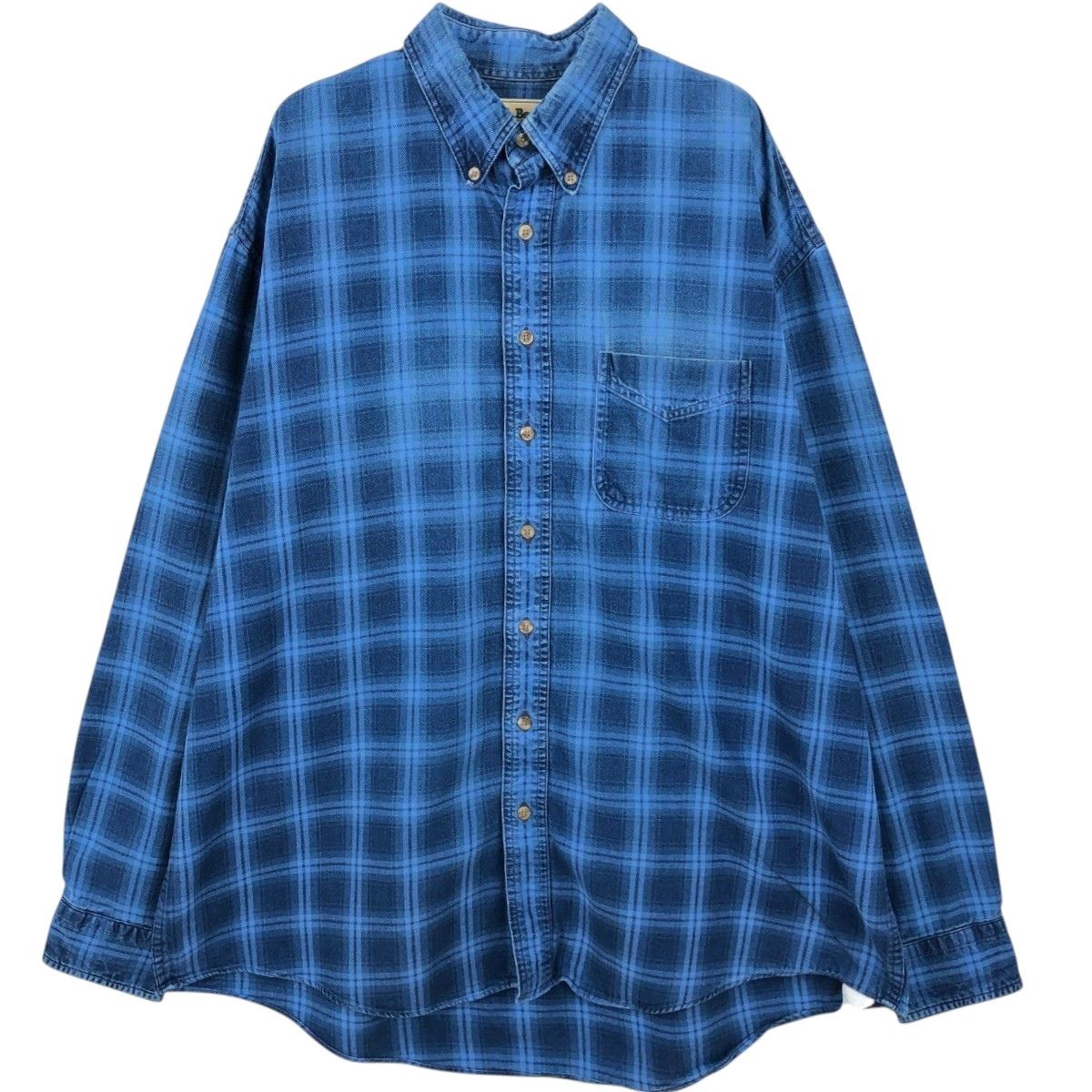 古着 ~90年代 エルエルビーン L.L.Bean 長袖 ボタンダウン ライトネルチェックシャツ メンズXL相当 ヴィンテージ/eaa652147