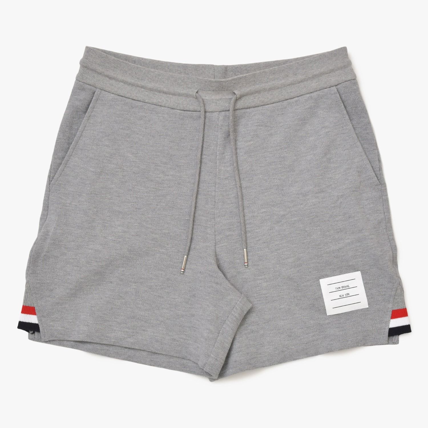 極美品 THOM BROWNE トムブラウン ショートパンツ スウェット FJQ088A-00050-055 コットン グレー サイズ42 中古 4a005244 46,200円