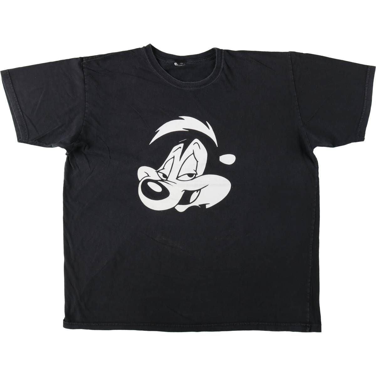 古着 LOONEY TUNES ルーニーテューンズ ペペルピュー アニメ キャラクタープリントTシャツ メンズXL相当/eaa657831 6,622円