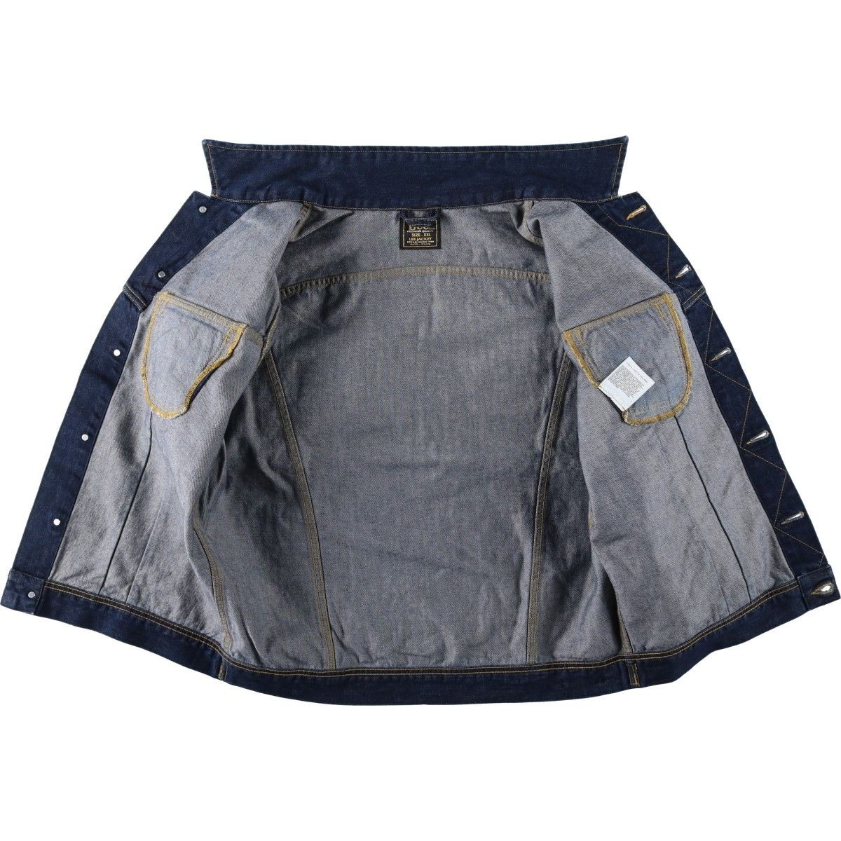 古着 90~00年代 リー Lee SLIM JACKET デニムジャケット Gジャン