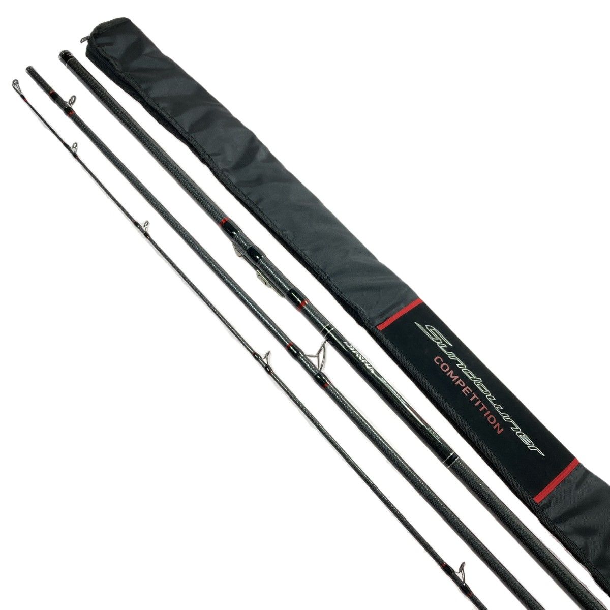 Daiwa サンダウナーコンペII 33-405S 投げ竿ロッドケース付き DAIWA ダイワ ロッド サンダウナー コンペティション 33-405S 05268520