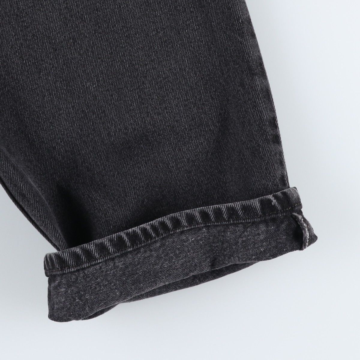 古着 リーバイス Levi's 550 RELAXED FIT ブラックデニム テーパード