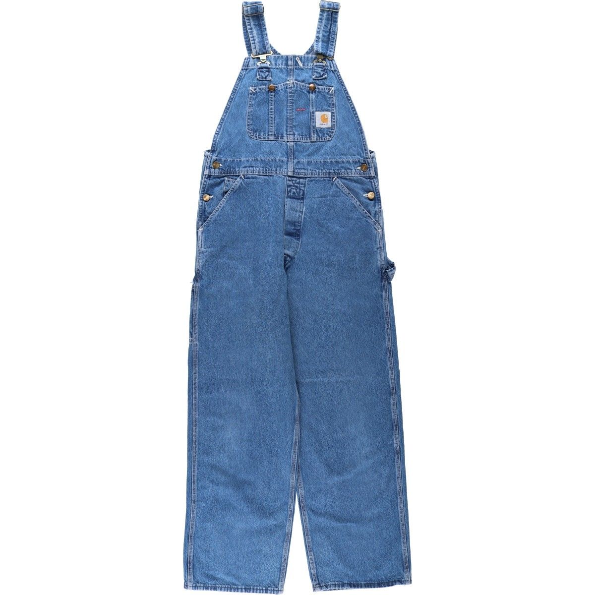 古着 カーハート Carhartt デニムオーバーオール メンズw32相当/eaa656752