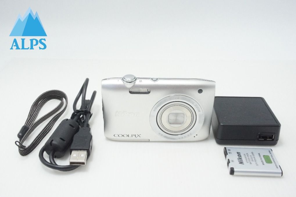 Nikon ニコン COOLPIX S2900 コンパクトデジタルカメラ シルバー 260708id
