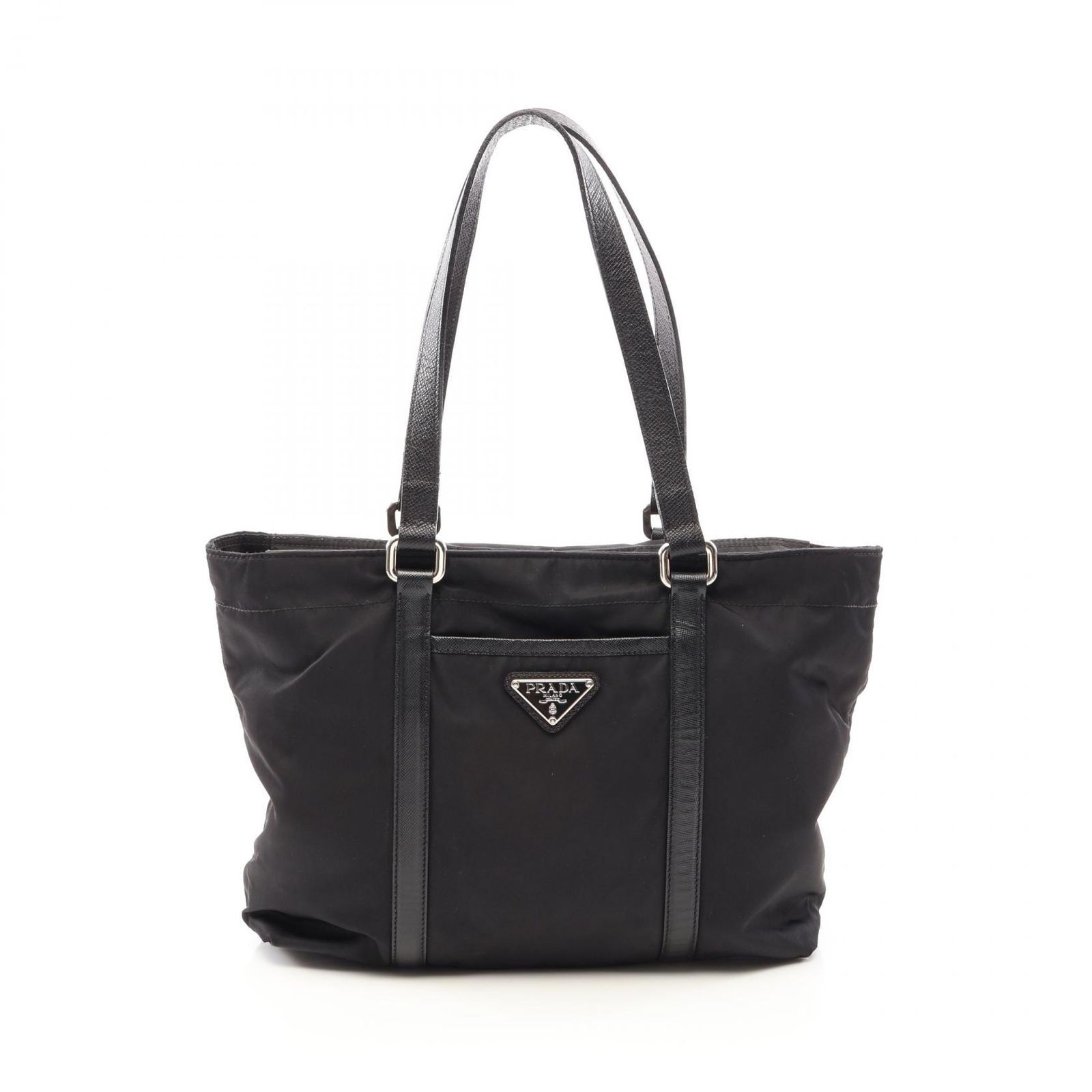 PRADA プラダ 三角プレート トートバッグ