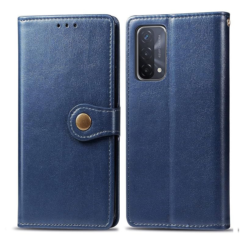 新品】 for OPPO A77 ケース 手帳型 ビジネスフリップノートレザー