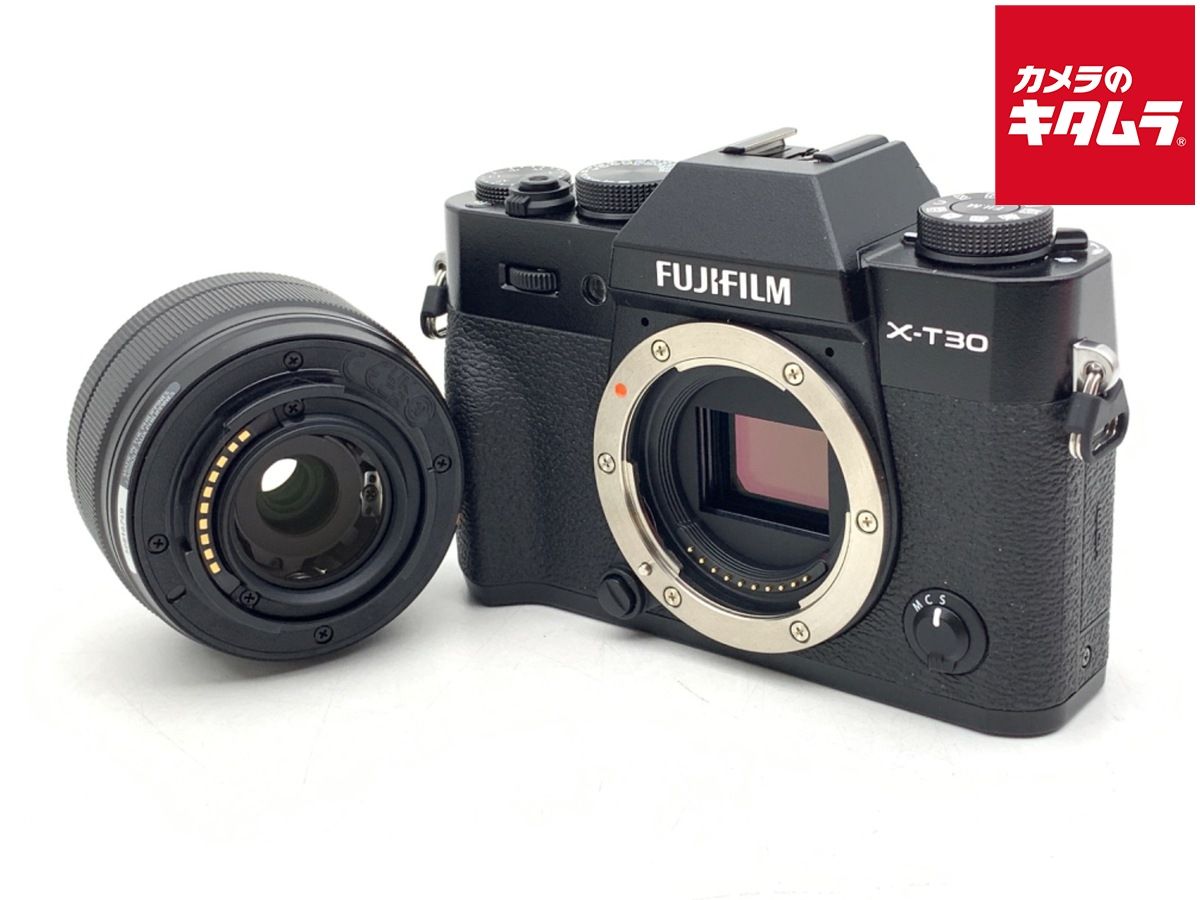 【中古】 【良品】 フジフイルム X-T30III XC13-33mmレンズキット ブラック
