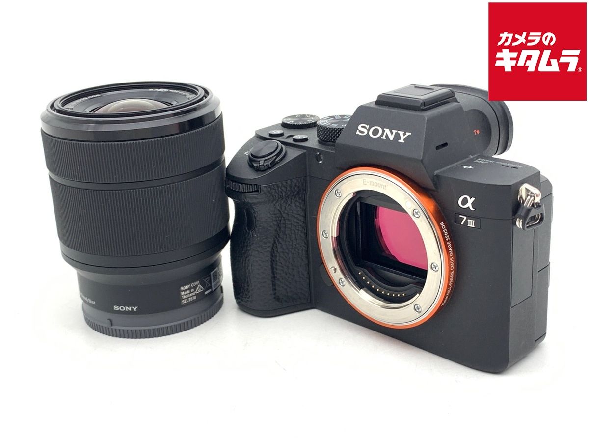 【中古】 【良品】 ソニー α7III ズームレンズキット [ILCE-7M3K]