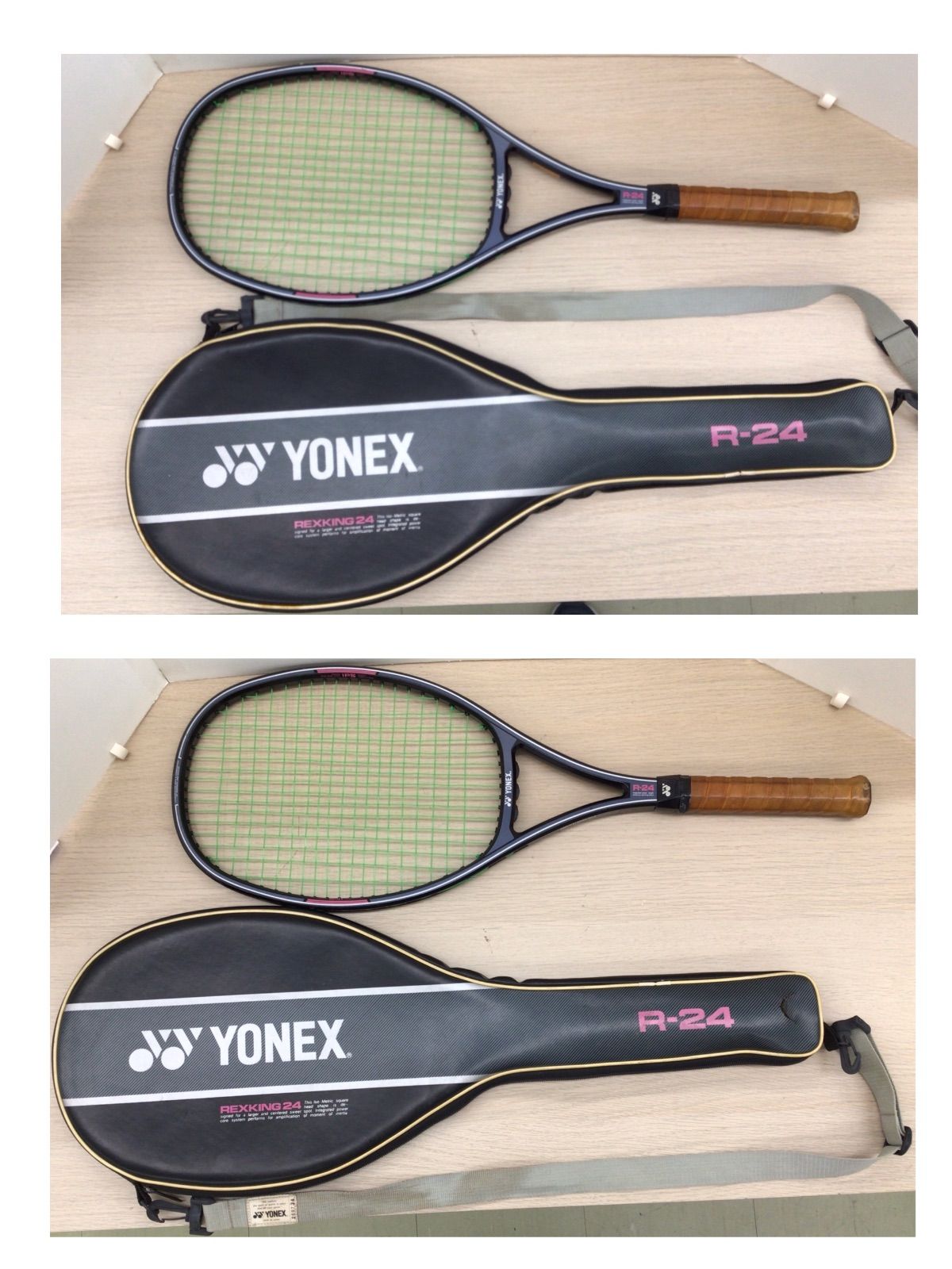 中古品・現状品】ヨネックス R-24 ラケット ケース付 YONEX 現状品 Cｰ