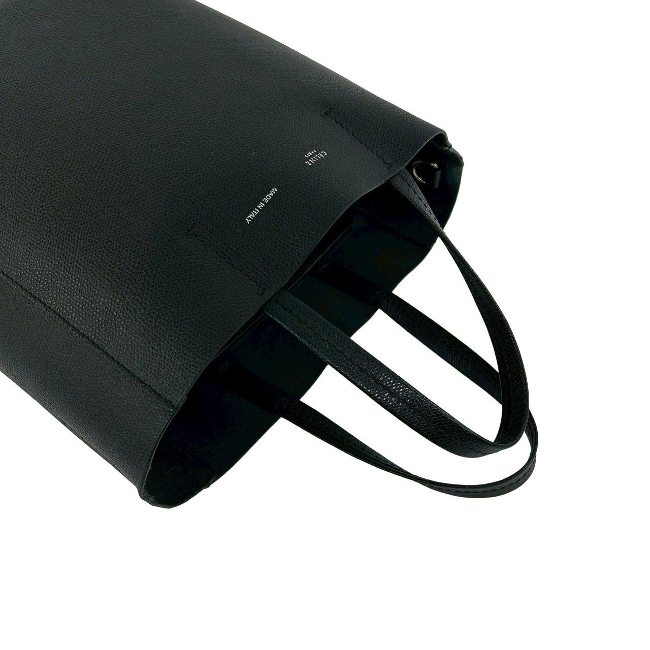 極 美品 CELINE セリーヌ バーティカル カバ スモール レザー 本革
