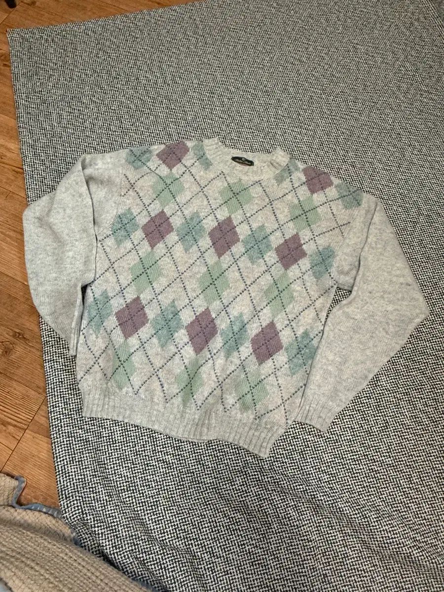 90s シャトルランド ウール フェアアイル ニット L 7,620円