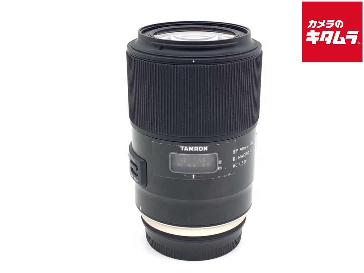 【中古】 【良品】 タムロン SP 90mm F2.8 Di MACRO 1:1 VC USD キヤノン用 (Model F017) 34,210円