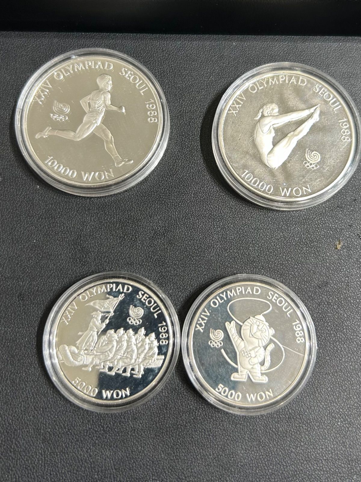 1988年ソウルオリンピック記念硬貨セット