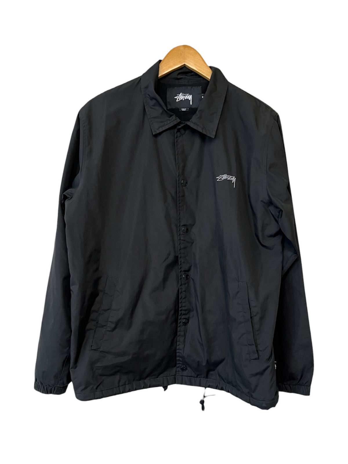 STUSSY (ステューシー) Classic Coach Jacket クラシック コーチジャケット S ブラック メンズ/006