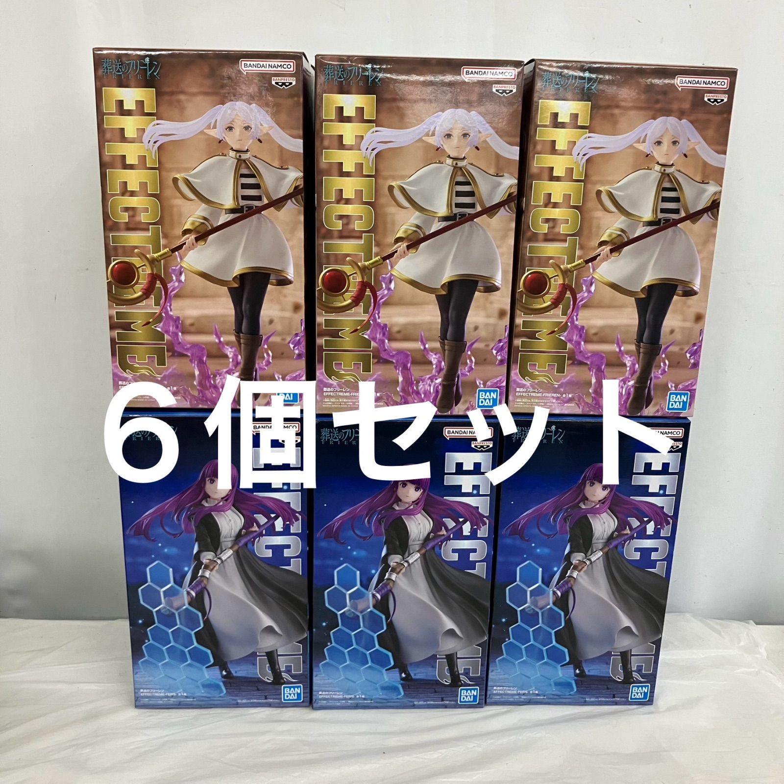 未開封 葬送のフリーレン EFFECTREME フィギュア 6個 LF7923 f107