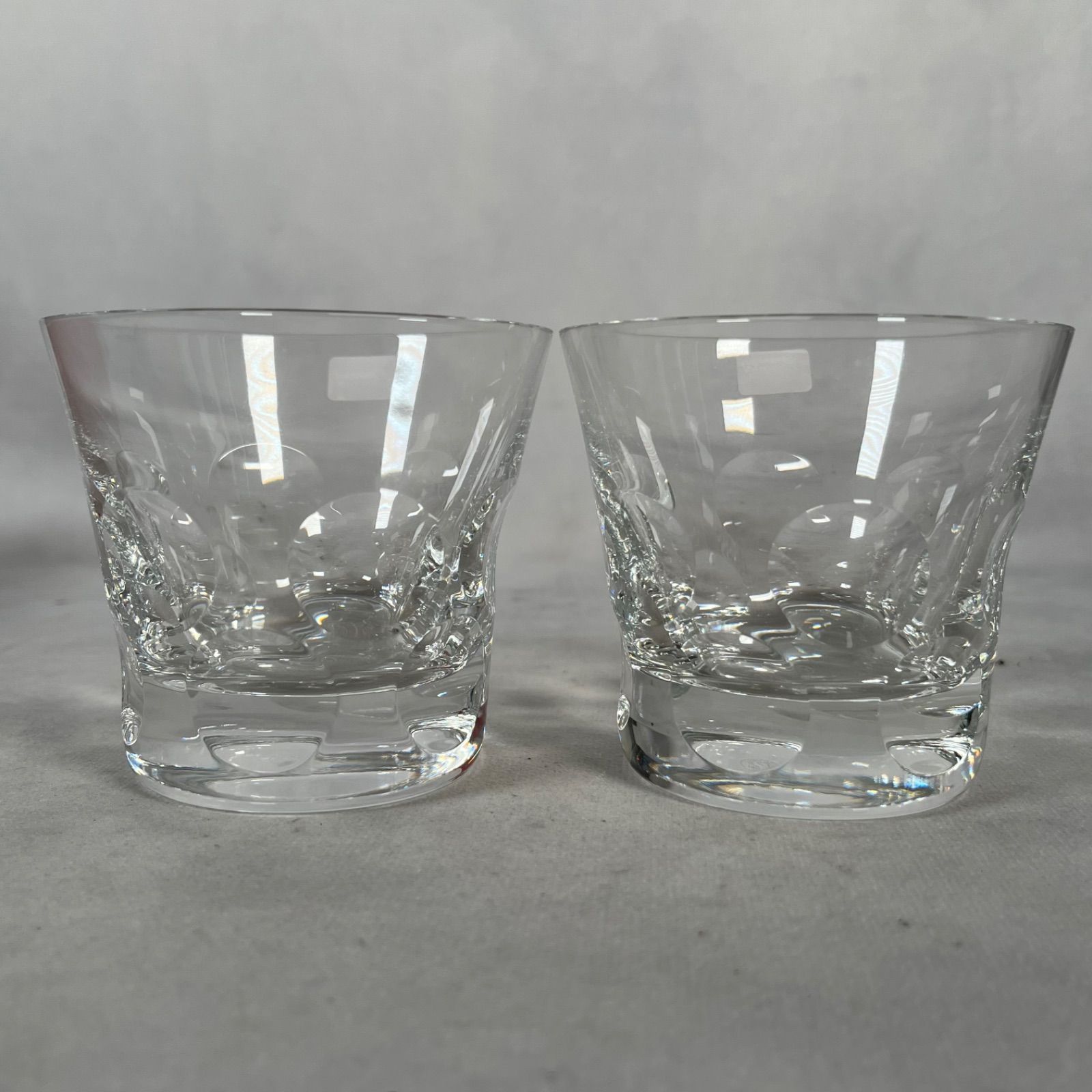 Baccarat バカラ/ペア ロックグラス/2809158/食器類/Aランク/84【中古】 管2607-119】Baccarat バカラ ベルーガ ロックグラス ペア 箱付き 食器
