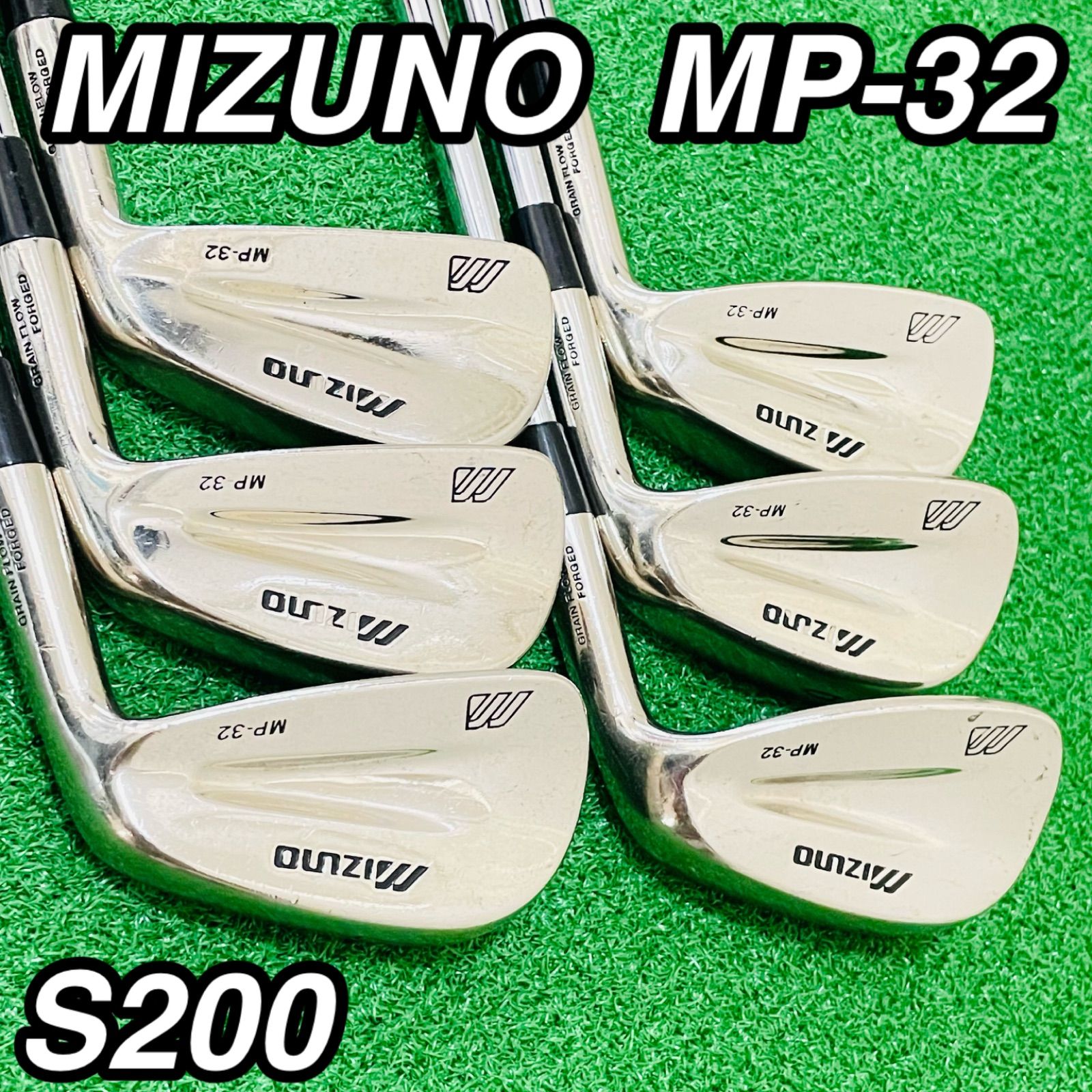 344 MIZUNO MP-32 ミズノ メンズ 右利き アイアン6本セット Dynamic